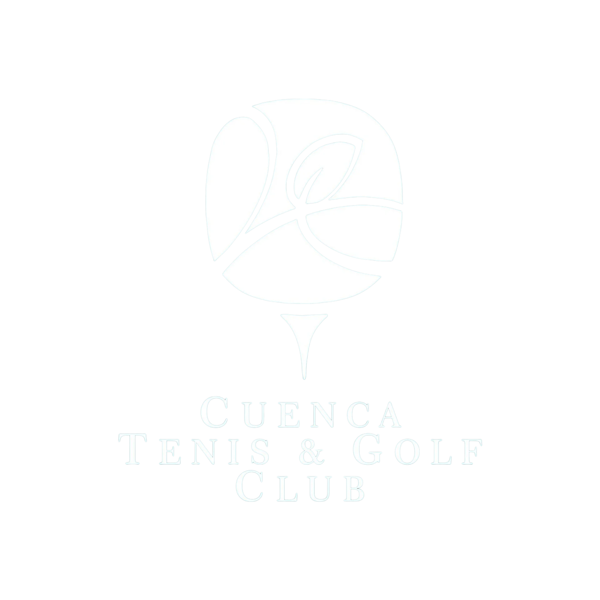 Logo de Cuenca Tenis Golf Club, cliente de Estudio XYX